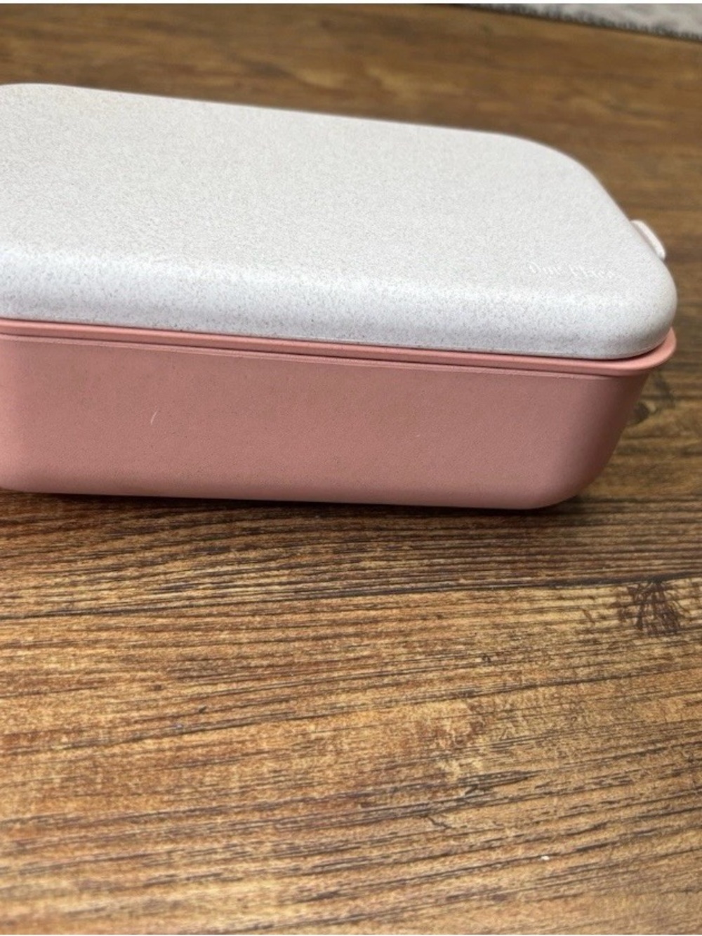 Pink and Cream Portable Lunchbox